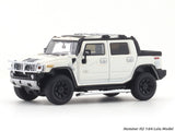 Hummer H2 Pickup White 1:64 Lulu Model licensed diecast scale model car
