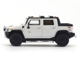 Hummer H2 Pickup White 1:64 Lulu Model diecast scale model car