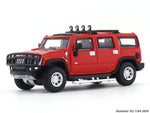 Hummer H2 Red 1:64 JKM diecast scale model car miniature