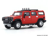 Hummer H2 Red 1:64 JKM diecast scale model car miniature