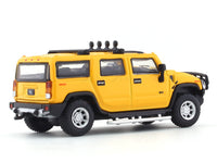 Hummer H2 Yellow 1:64 JKM diecast scale model car miniature