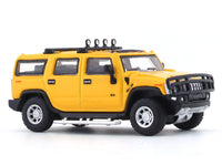 Hummer H2 Yellow 1:64 JKM diecast scale model car miniature