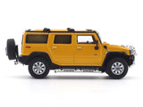 Hummer H2 Yellow 1:64 Lulu Model diecast scale model car