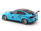 Jaguar XE SV Project 8 blue 1:18 QY Toys diecast scale model car