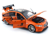 Jaguar XE SV Project 8 orange 1:18 QY Toys diecast scale model car