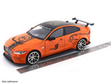 Jaguar XE SV Project 8 orange 1:18 QY Toys diecast scale model car