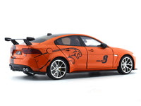 Jaguar XE SV Project 8 orange 1:18 QY Toys diecast scale model car