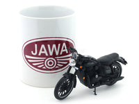 Coffee Mug & Jawa 42 black 1:18 Maisto licensed diecast scale model bike collectible