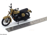 Jawa Classic Khaki 1:18 Maisto diecast Scale model bike