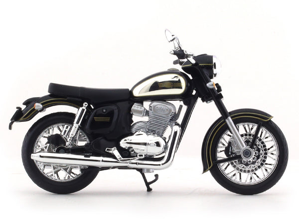 Jawa Classic black 1:18 Maisto diecast scale Model bike collectible ...