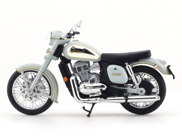 Jawa Classic grey 1:18 Maisto diecast scale Model bike collectible ...