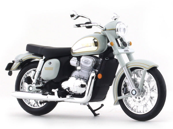 Jawa Classic grey 1:18 Maisto diecast scale Model bike collectible ...