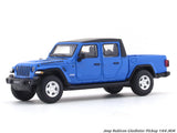 Jeep Rubicon Gladiator Pickup blue 1:64 JKM diecast scale model car miniature