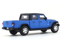 Jeep Rubicon Gladiator Pickup blue 1:64 JKM diecast scale model car miniature