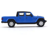 Jeep Rubicon Gladiator Pickup blue 1:64 JKM diecast scale model car miniature