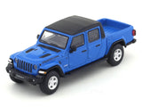 Jeep Rubicon Gladiator Pickup blue 1:64 JKM diecast scale model car miniature