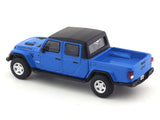 Jeep Rubicon Gladiator Pickup blue 1:64 JKM diecast scale model car miniature