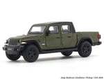 Jeep Rubicon Gladiator Pickup green 1:64 JKM diecast scale model car miniature