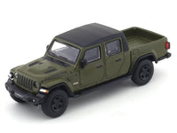 Jeep Rubicon Gladiator Pickup green 1:64 JKM diecast scale model car miniature