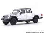 Jeep Rubicon Gladiator Pickup silver 1:64 JKM diecast scale model car miniature