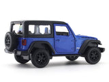 Jeep Wrangler Rubicon blue 1:33-42 RMZ City licensed pull back car scale model