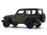 Jeep Wrangler Rubicon matte green 1:32 RMZ City 5 inch pullback diecast scale model car