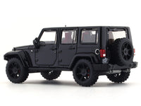 Jeep Wrangler black 1:64 Time Micro diecast scale model car
