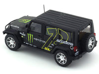 Jeep Wrangler Monster with figure 1:64 Time Micro diecast scale model car