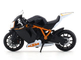 KTM 1190 RC8 R black 1:18 Bburago diecast scale model bike collectible