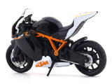 KTM 1190 RC8 R black 1:18 Bburago diecast scale model bike collectible