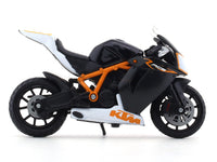 KTM 1190 RC8 R black 1:18 Bburago diecast scale model bike collectible