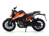 KTM 250 Duke orange 1:18 Bburago diecast scale model bike collectible