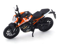 KTM 250 Duke orange 1:18 Bburago diecast scale model bike collectible