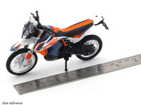 KTM 790 Adventure R Rally blue 1:18 Bburago diecast scale model bike collectible