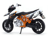 KTM 990 Supermoto R White 1:18 Bburago diecast scale model bike collectible