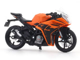 KTM RC390 Orange 1:18 Maisto licensed diecast scale model bike collectible
