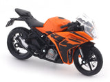 KTM RC390 Orange 1:18 Maisto licensed diecast scale model bike collectible