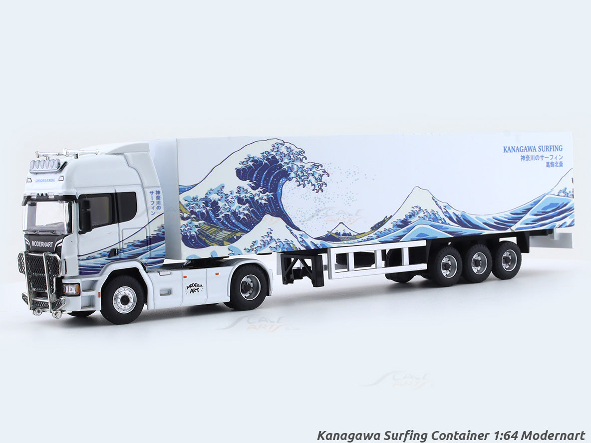 Kanagawa Surfing Container 1:64 Modernart diecast scale model
