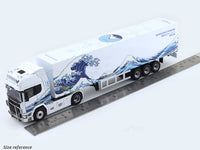 Kanagawa Surfing Container 1:64 Modernart diecast scale model collectible truck