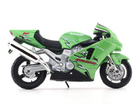 Kawasaki Ninja ZX-12R 1:18 Maisto licensed diecast scale model bike