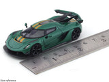 Koenigsegg Jesko green 1:64 HKM diecast scale model collectible