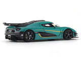 Koenigsegg One green 1:64 Dragon Bo diecast scale model miniature car collectible