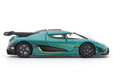 Koenigsegg One green 1:64 Dragon Bo diecast scale model miniature car collectible