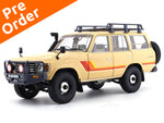 PreOrder : 1980 Toyota Land Cruiser LC60 beige 1:18 Kyosho diecast scale model car collectible