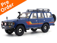 PreOrder : 1980 Toyota Land Cruiser LC60 blue 1:18 Kyosho diecast scale model car collectible