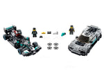 LEGO Mercedes-AMG F1 W12 E Performance & Mercedes-AMG Project One : LEGO set 76909