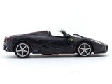 La Ferrari Aperta Black 1:43 Bburago Signature diecast scale model car