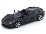 La Ferrari Aperta Black 1:43 Bburago Signature diecast scale model car