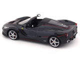 La Ferrari Aperta Black 1:43 Bburago Signature diecast scale model car