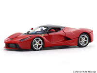 Ferrari LaFerrari red with Acrylic Case 1:24 Bburago licensed